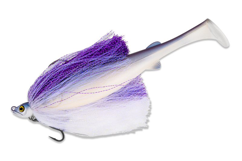 Load image into Gallery viewer, Spin Wright 1/2oz Fluffball x psx Raijin 220 [COL:Purple Alburno]
