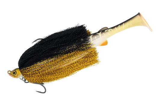 Spin Wright 1oz Fluffball x psx Raijin 220 [COL:Natural Pike]