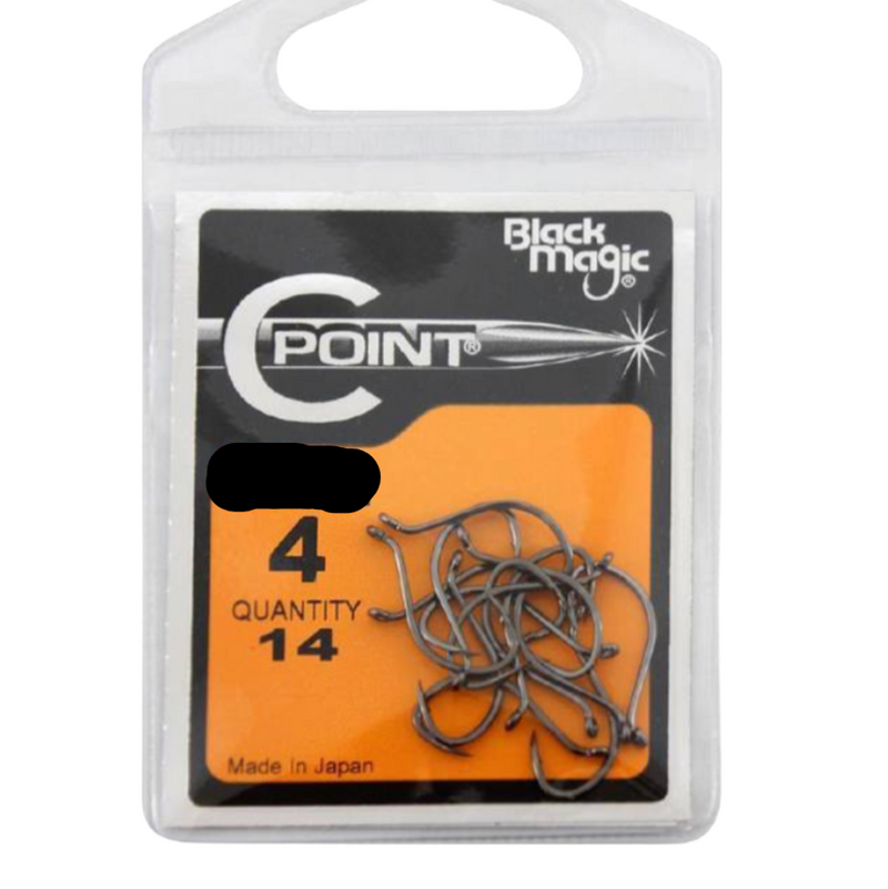 Load image into Gallery viewer, Black Magic C Point Hooks [SIZ:4/0 PAC:Small Pack]
