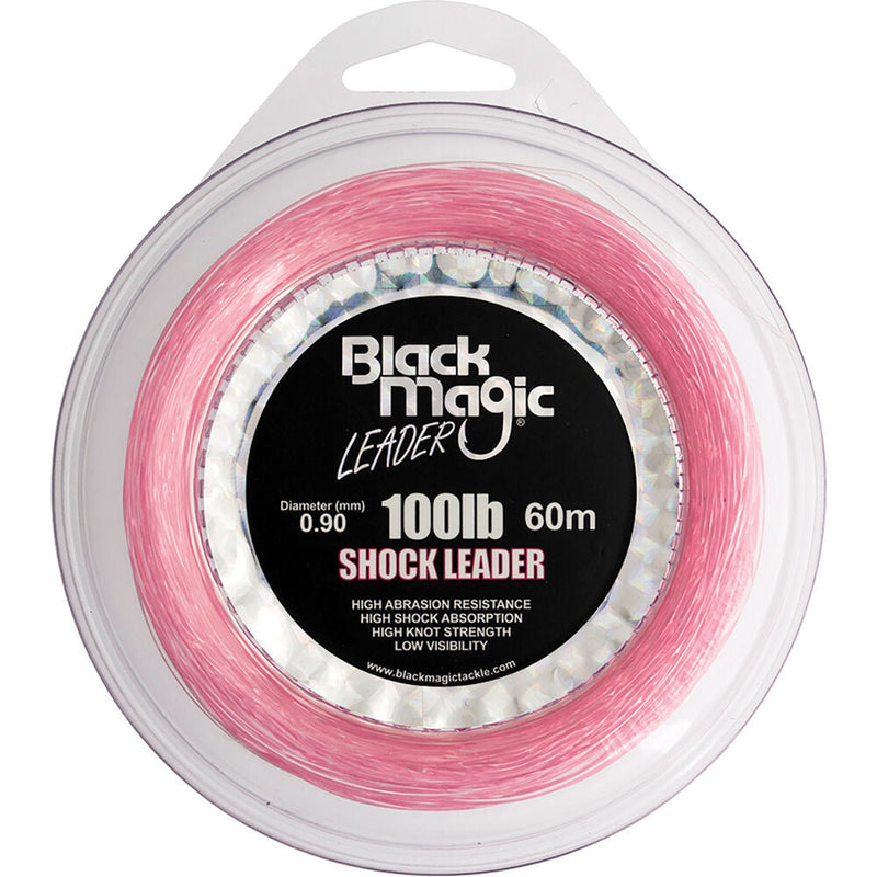 Load image into Gallery viewer, Black Magic Shock Leader [LIN:60lb]
