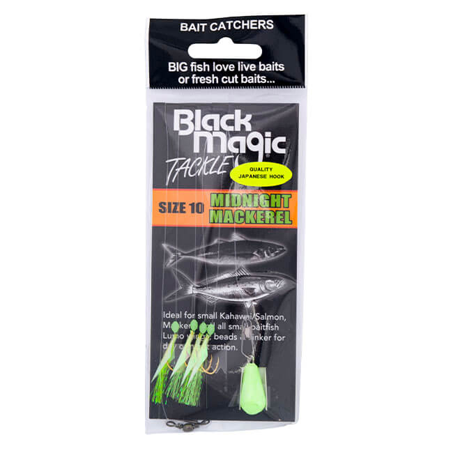 Load image into Gallery viewer, Black Magic Bait Jigs [SIZ:#10 COL:Midnight Mackerel]
