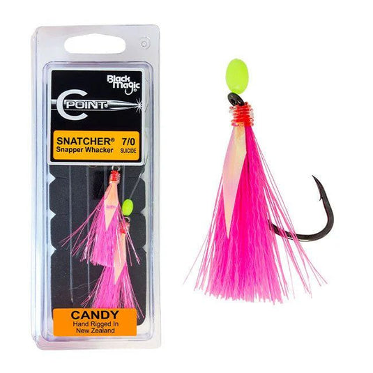 Black Magic Snapper Whacker Pre Rigs 5/0 [COL:Candy]