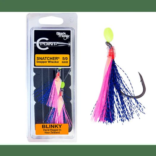 Black Magic Snapper Whacker Pre Rigs 5/0 [COL:Blinky]