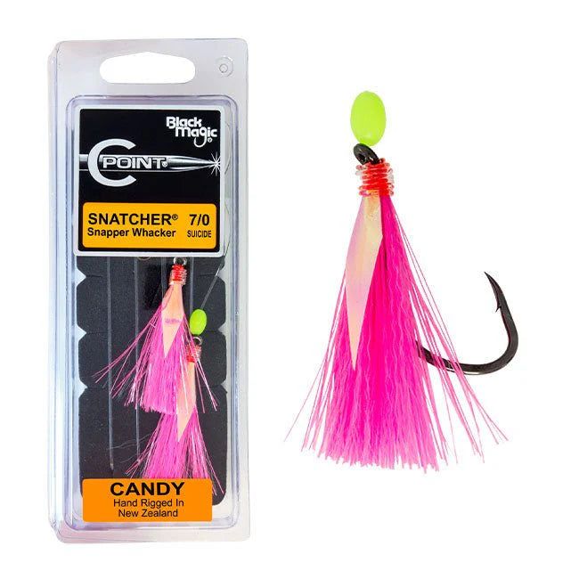 Load image into Gallery viewer, Black Magic Snapper Whacker Pre Rigs 7/0 [COL:Candy]
