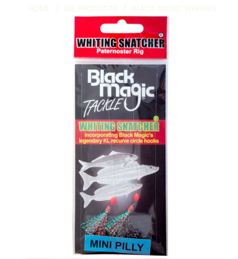 Load image into Gallery viewer, Black Magic Whiting Snatcher [COL:Mini Pilly]
