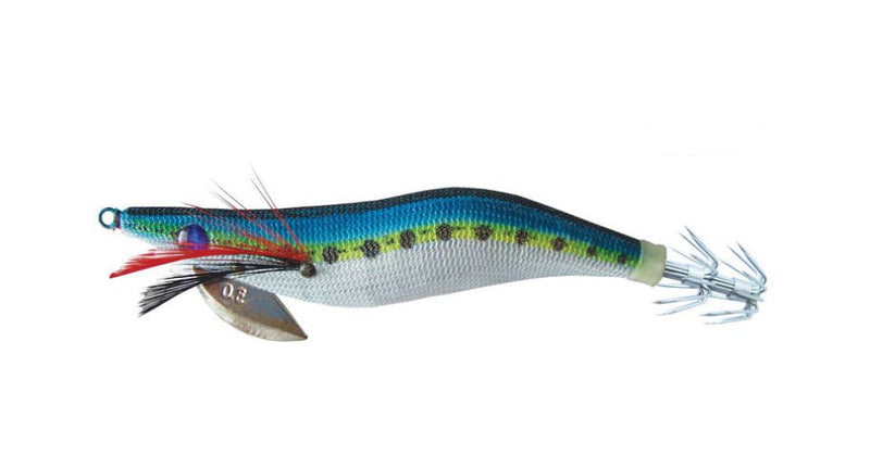 Load image into Gallery viewer, Black Magic Squid Jigs 2.0 [COL:Pilchard Super Lumo BM5]
