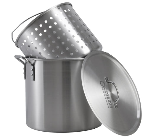 Wildtrak Aluminium Stock Pot & Basket