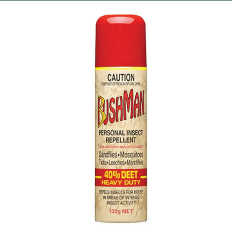 Bushman 130g Heavy Duty 40% DEET - Aerosol