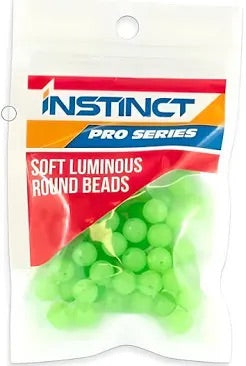 Instinct Pro Series Lumo Green Beads - Round