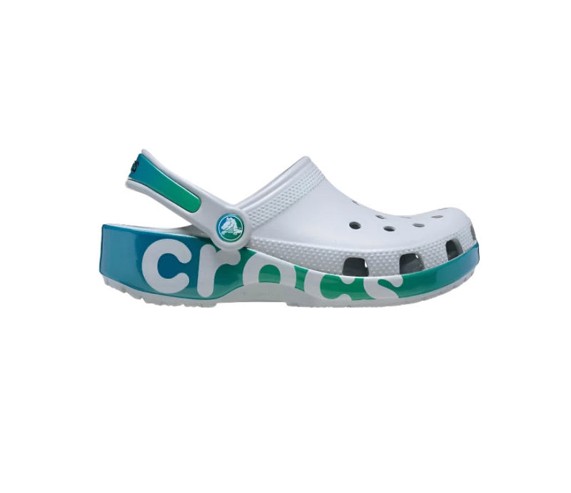 Load image into Gallery viewer, Crocs Reflector Classic Clog Kids - Mirage/Multi
