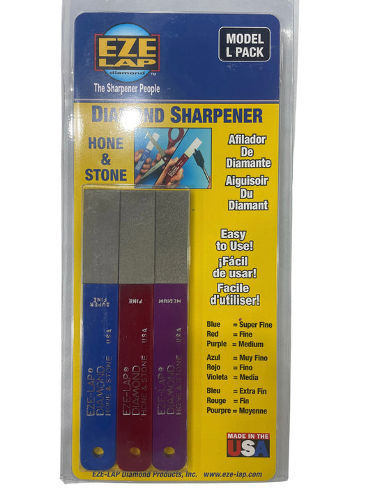 EZE Lap Diamond Sharpener 3 pack