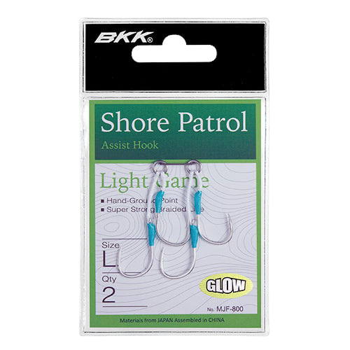 BKK Assist Hooks Shore Patrol Light Game S