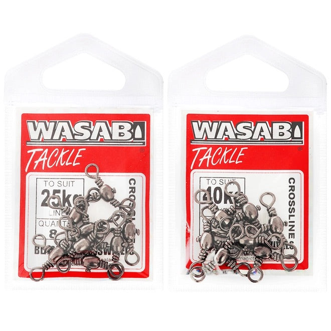 Load image into Gallery viewer, Wasabi 3 Way Swivels 30kg
