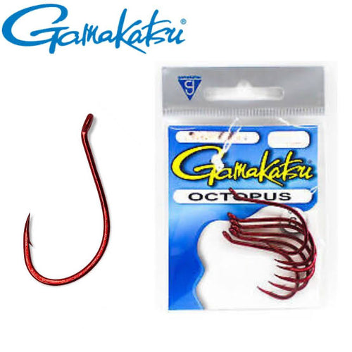 Gamakatsu Octopus Hooks (Red)