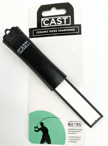 Buku Cast Ceramic Hook Sharpener