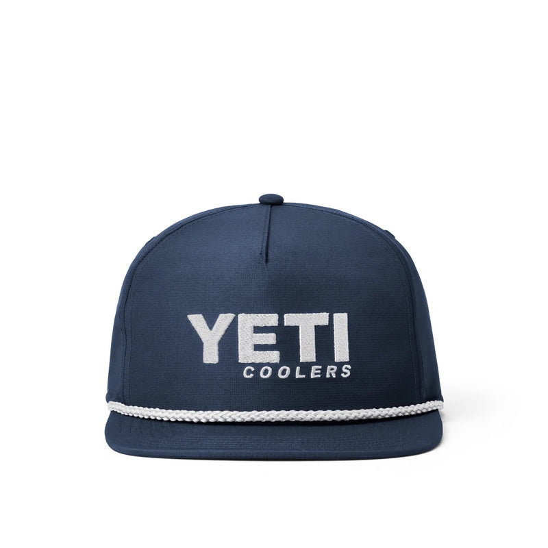 Load image into Gallery viewer, YETI Coolers Flat Brim Rope Hat
