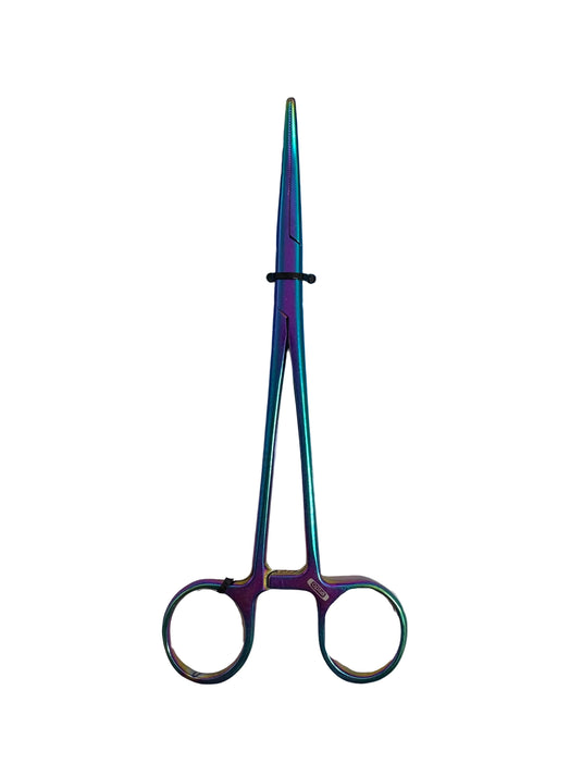 Optia Bent Nose Forceps 7”