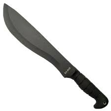 KA-BAR 16.5 Carbon Bowie Machete Handle w Sheath