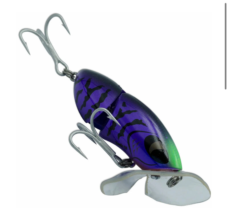 Load image into Gallery viewer, King Fisher Mantis 110 Jointed Timber Lure
