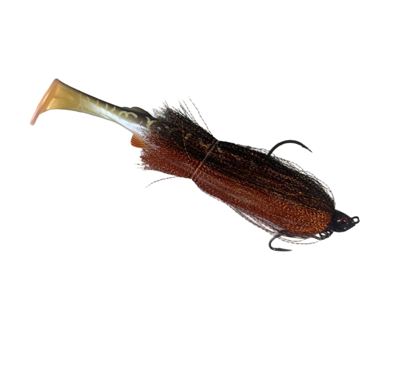 Load image into Gallery viewer, Spin Wright 1/2oz Fluffball x psx Raijin 220
