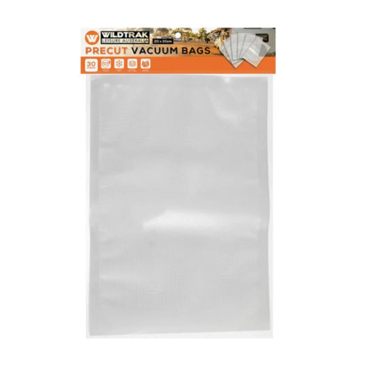 Wildtrak Precut Vacuum Bags 30 Pack