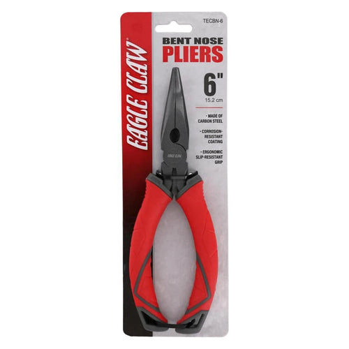 Eagle Claw 6” Bent Nose Pliers