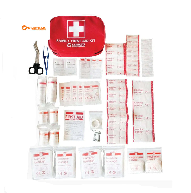 Load image into Gallery viewer, Wildtrak Family First Aid Kit (80 pieces)

