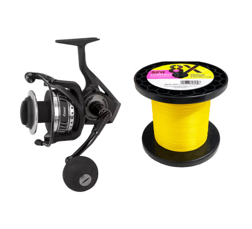 OKUMA Cedros 8000 Reel + Complimentary FREE Sufix 8X Braid to suit