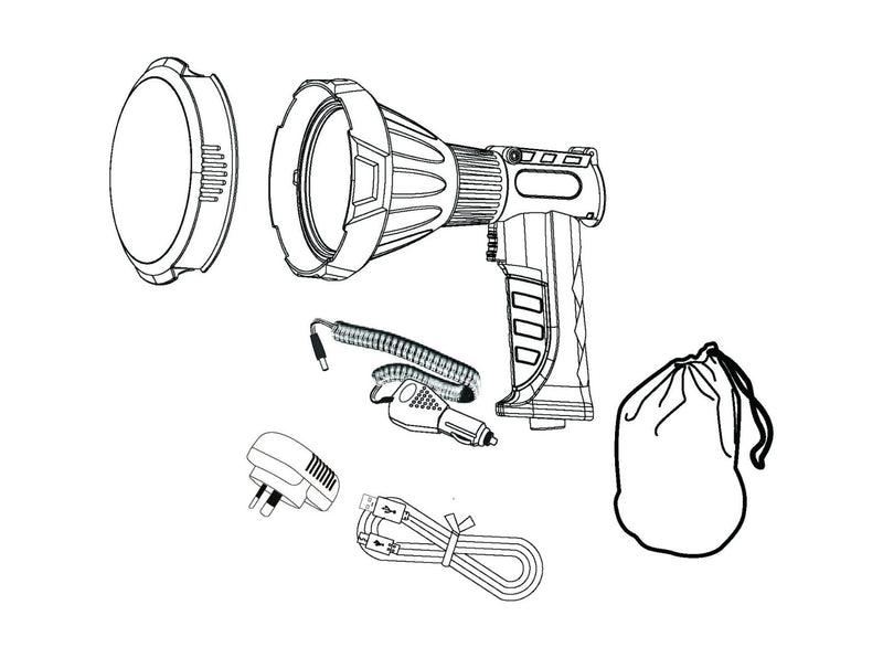 Load image into Gallery viewer, Perfect Image Hunter Series Spotlight - Rechargeable
