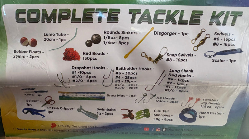 Load image into Gallery viewer, Force Ten 400 Piece Tackle Box
