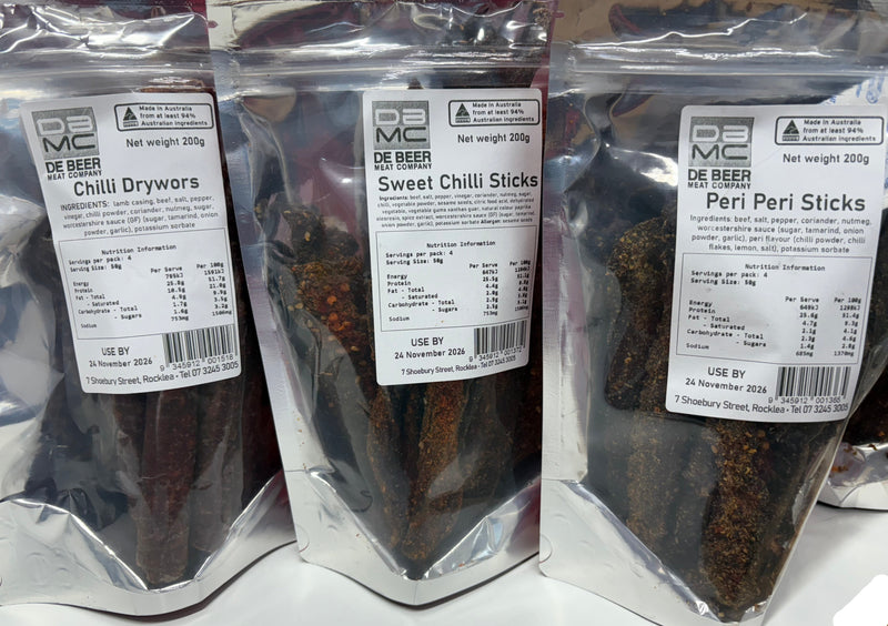 Load image into Gallery viewer, De Beer Safari Fatty Biltong
