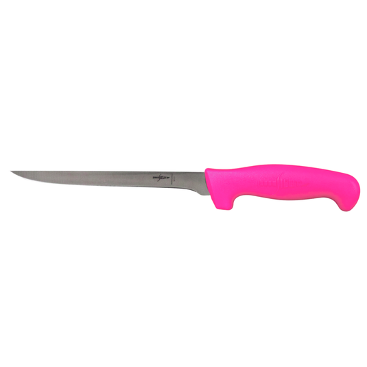 Sicut Pink Handle 7” Semi Flex Fillet Knife