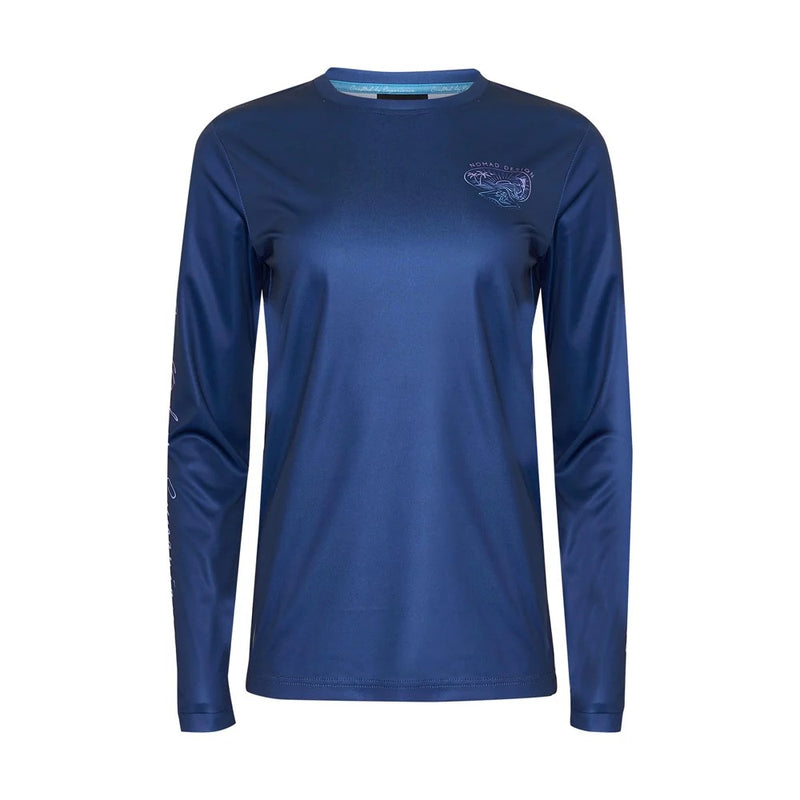 Load image into Gallery viewer, Nomad Tech Shirt Womens - Catch &amp; Release
