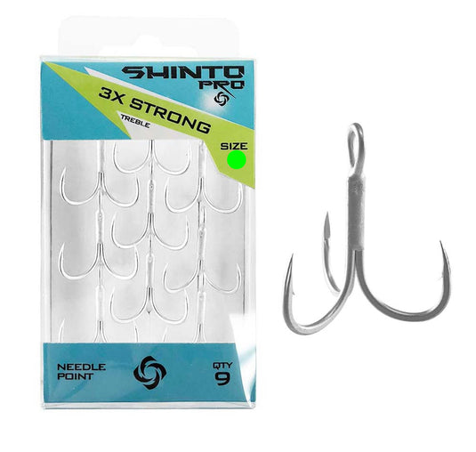 Shinto 3X Treble Hooks