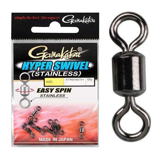 Gamakatsu Hyper Swivels (Stainless)