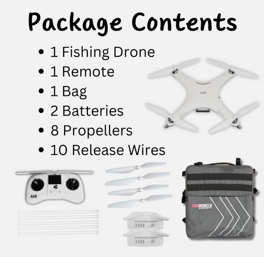 Condor A22S Fishing Drone with Bait Release Pro Pack