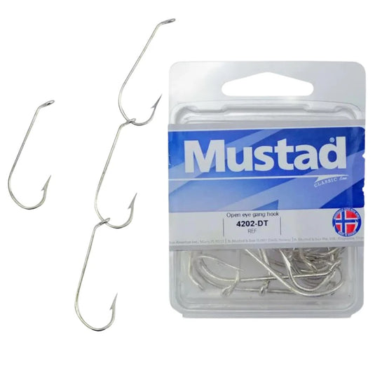 Mustad Open Eye Gang Hooks Pk