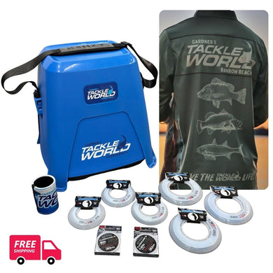 Cooler Fishing Pack + Estuary Series Fishing Jersey (Jew, Barra, Threadfin)