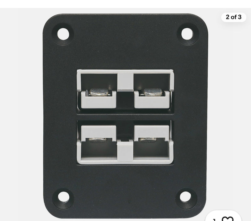 Load image into Gallery viewer, Wildtrak Anderson Style Twin Flush Panel Mount
