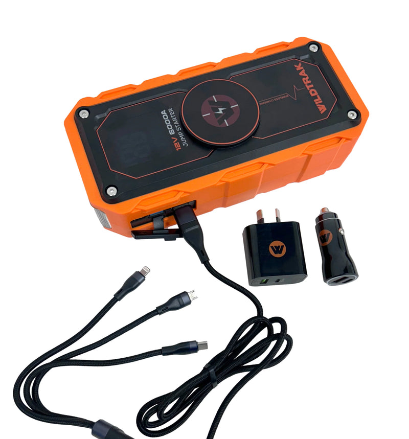 Load image into Gallery viewer, Wildtrak 12V Jump Starter S6000
