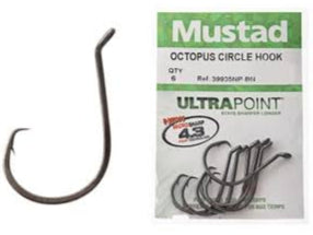 Load image into Gallery viewer, Mustad Ultra Point Octopus Circle Hooks
