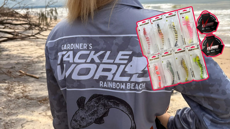 WIN A WILSON WILD SHRIMP LURE PACK + LEADER + JERSEY VALUED AT $230