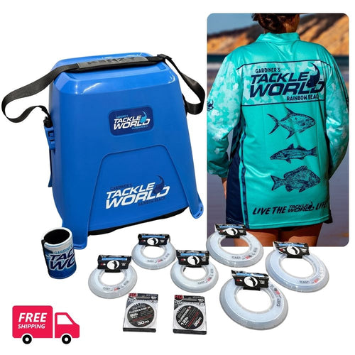Cooler Fishing Pack + Surf Series Fishing Jersey (Dart, Whiting, Bream)